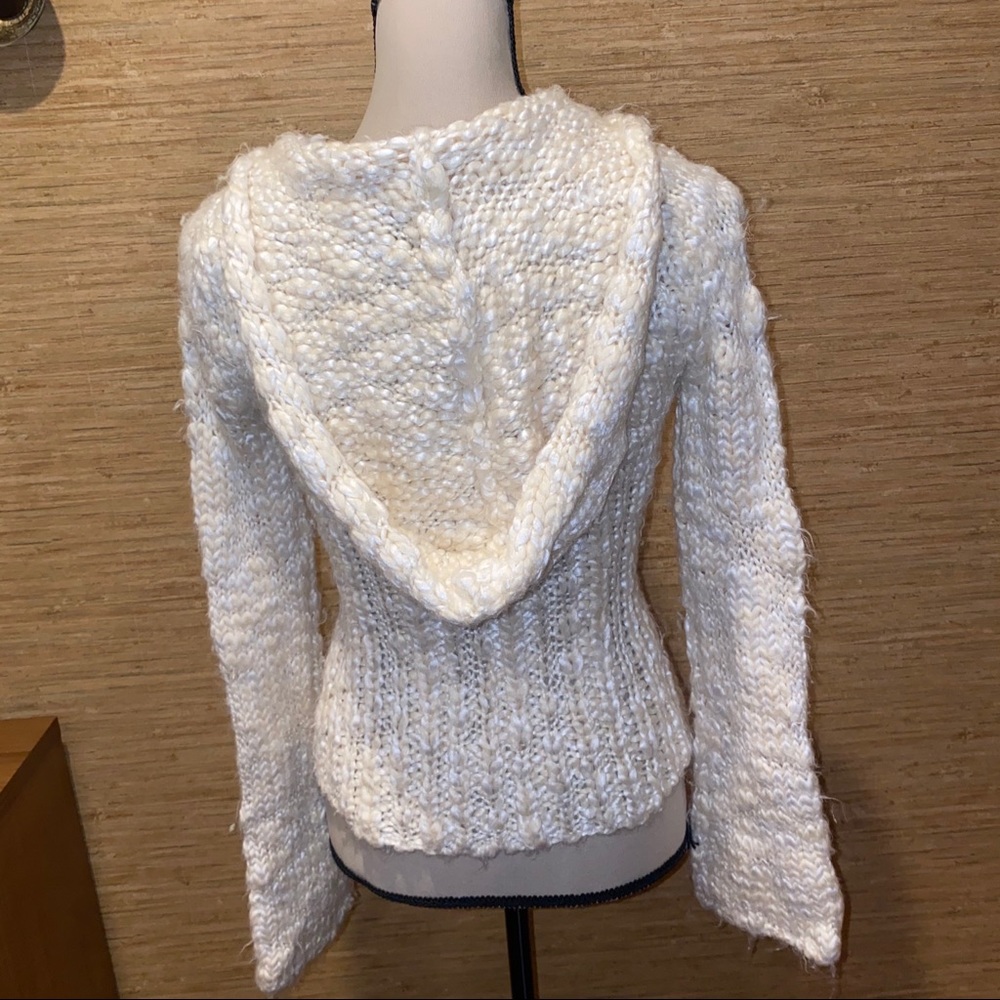 Knit zipper sweater
